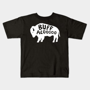 American Bison Buffalo Design Kids T-Shirt